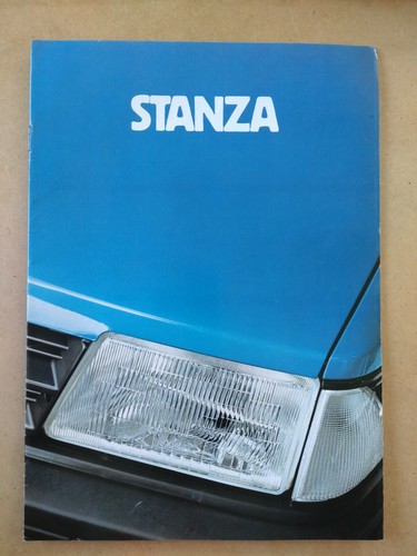 Datsun stanza brochure 1983 - datsun,