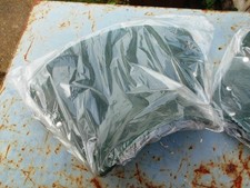 Lambretta Model E, F, D or LD Green Seat Cover, Early Type, NOS. TWO available.