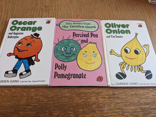 Three garden gang - garden, books