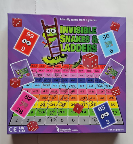 Invisible snakes ladders - snakes,