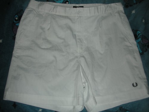 Fred perry white shorts size - perry,