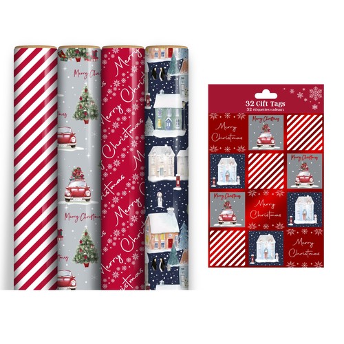 Rolls christmas wrapping - 4,