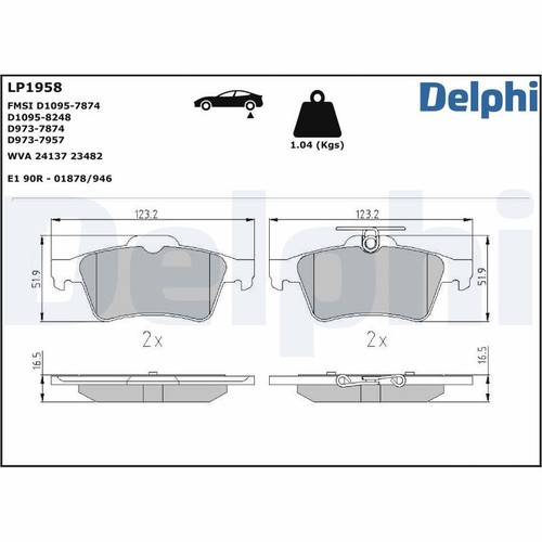 Disc brake - brake, pad