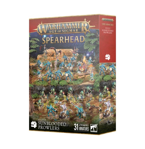 Spearhead seraphon sunblooded - seraphon,