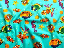 Clown Fish Barrier Reef Fabric