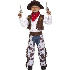 Henbrandt Wild West Sheriff Cowboy Boy's Fancy Dress Costume