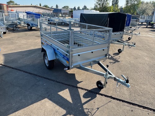 Cage single axle - trailer, 6x4