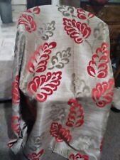 Laura Ashley Belgravia Cut Velvet Fabric Sample Used Condition
