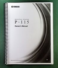 Yamaha P-115 Instruction