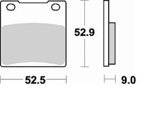 Braking brake pads post for - brake, post.