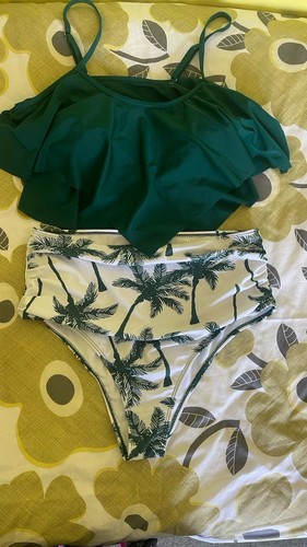 High waist tankini - high,