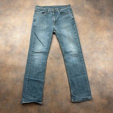 LEVI'S 514 Jeans Blue Mens (34 Inch Waist) (31 Inch Leg) Regular Fit Vintage