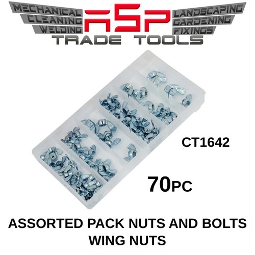 70pc wing nuts - wing,