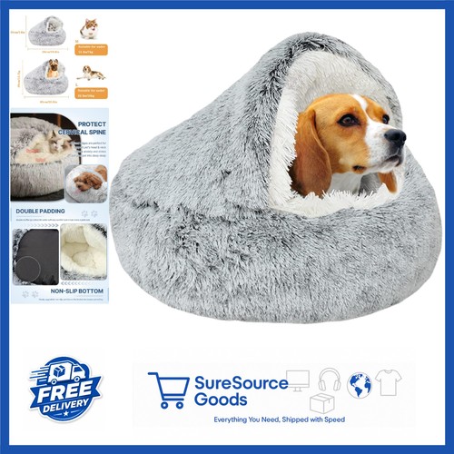 Faux suede cat - cat, bed