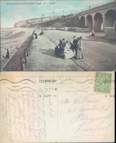 Promenade and penmaen head old - and,