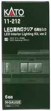 KATO N gauge LED Interior Light Clear 6car Set 11-212 Model Train Supplies JPN