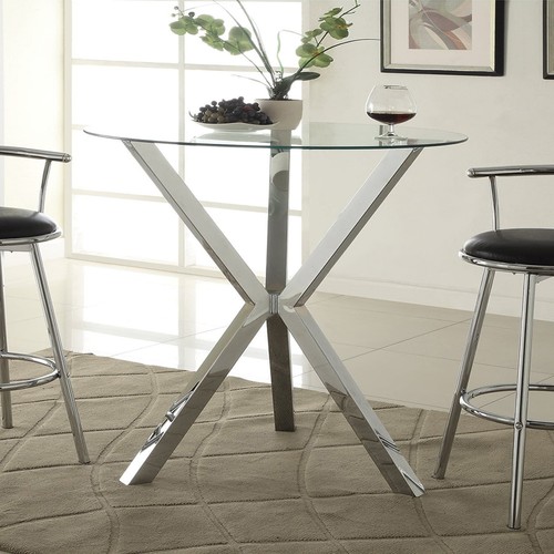 Round dining table - table, home