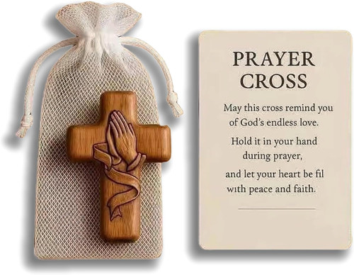 Prayer cross gift - prayer, gift,handmade