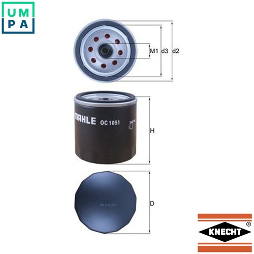 Oil filter 1051 for - 1051,