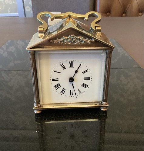 Antique french carriage - carriage, clock