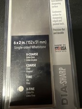 DMT D6E Dia-Sharp Diamond Sharpening Bench Stone - 6" Extra Fine