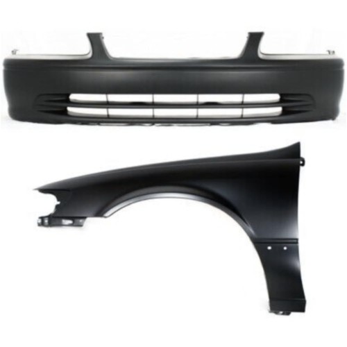 2xprimed front left - front, bumper