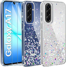 Clear Glitter Case Compatible