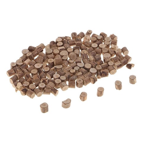 100 pieces 6mm - pieces, natural