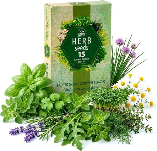 Garden herb seeds - 15,