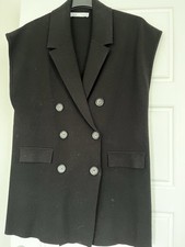 Zara BLACK Sleeveless Double