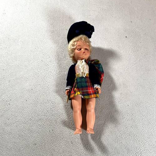 Vintage roddy doll scotish - doll,