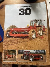 MASSEY FERGUSON MF 30 Drills Original 1984 Sales Brochure