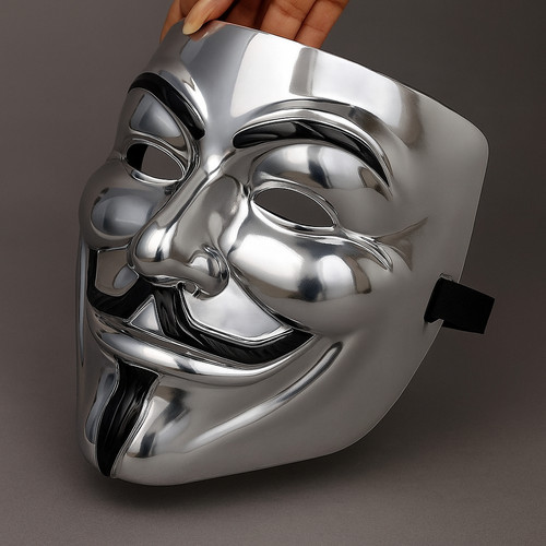Silver anonymous hacker - 4,