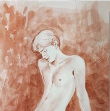 Original Painting Young  Male