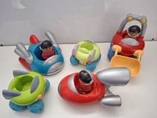 Happyland ELC Space Buggy spaceman figures digger jet rocket bundle playset