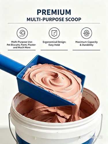 Multi purpose plastic scoop - multi,