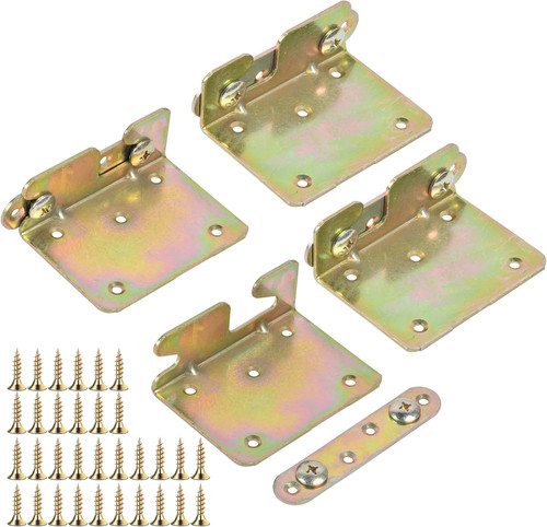 Sets bed rail brackets heavy - 4,