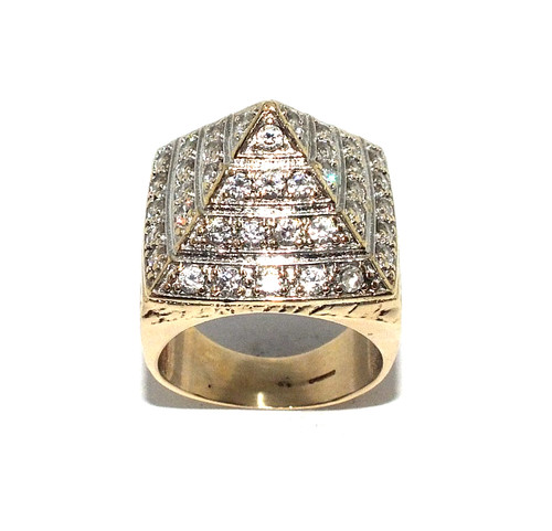 Gents mens 9ct yellow gold - gents/mens,