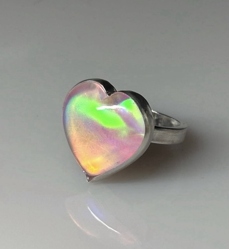 Synthetic heart shaped aurora - synthetic,