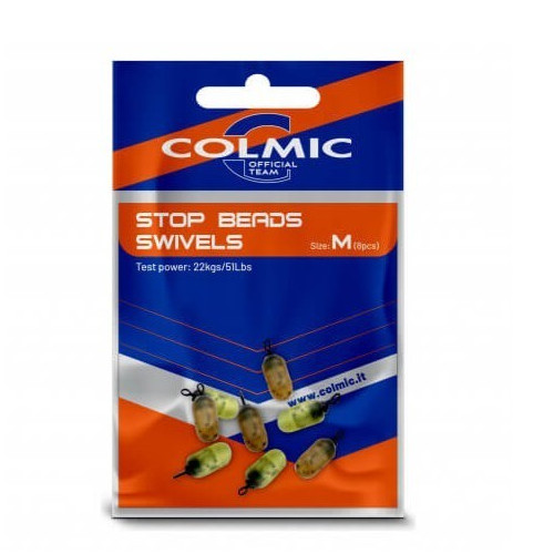 Colmic stop beads - beads, 8pcs