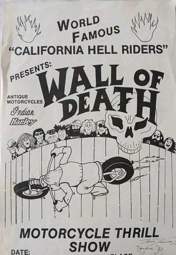 Wall death vintage iron - vintage,