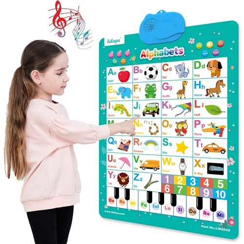 Interactive alphabet wall - alphabet,