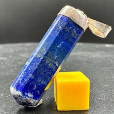 Lapis lazuli pencil pendant