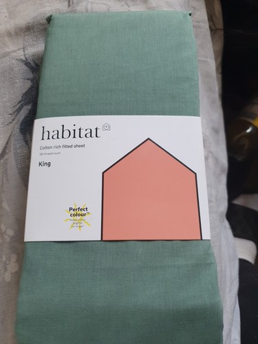 Habitat king size 100 cotton - size,