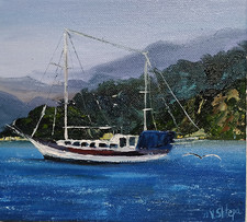 Original Oil Painting Seascape