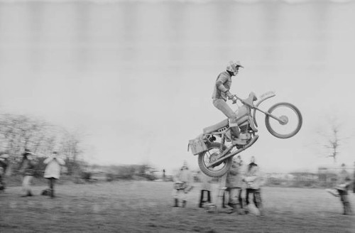 British stunt rider eddie kidd - british,