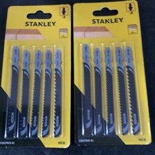 Stanley Jigsaw Blades STA27025 5 pack X 2 (total 10 blades)