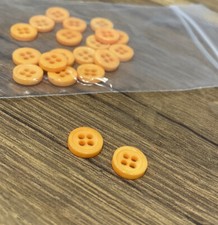 20 Satsuma Round  Buttons (9mm