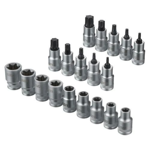 Parkside piece socket - 19, set