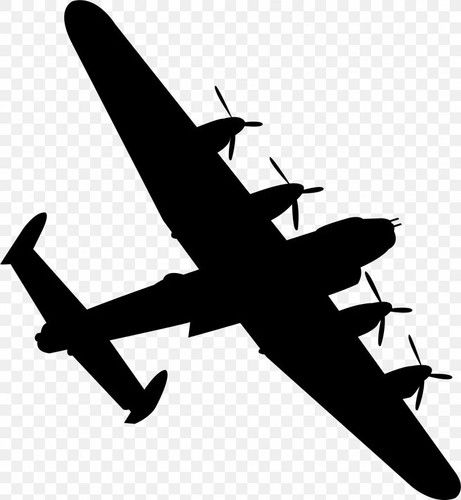 Lancaster bomber sticker - lancaster, sticker/decal